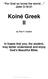 For God so loved the world John 3: Koiné Greek II. by Thor F. Carden