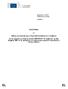ΠΑΡΑΡΤΗΜΑ. της. Έκθεσης της Επιτροπής προς το Ευρωπαϊκό Κοινοβούλιο και το Συμβούλιο