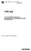 CMV IgG. For the Qualitative Detection of IgG Antibodies to Cytomegalovirus (CMV) in Human Serum. For use on IMMULITE 2000 systems