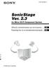 SonicStage Ver. 2.3 for Micro HI-FI Component System