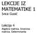 LEKCIJE IZ MATEMATIKE 1