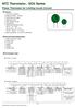 NTC Thermistor:SCK Series