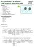 NTC Thermistor:SCK Series