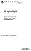 H. pylori IgG. For the Detection of IgG Antibodies to H. pylori in Human Serum. For use on IMMULITE 2000 systems