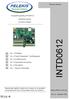 INTD Εγρεηξίδην ρξήζεο (INTD0612) Αλαγγειία θωλήο γηα Αλειθπζηήξεο