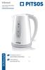 GCK0274S ΗΛΕΚΤΡΙΚΟΣ ΒΡΑΣΤΗΡΑΣ. electric kettle GCK0274S ΕΓΧΕΙΡΙΔΙΟ ΧΡΗΣΤΗ ΗΛΕΚΤΡΙΚΟΣ ΒΡΑΣΤΗΡΑΣ USER MANUAL ELECTRIC KETTLE