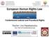 European Human Rights Law