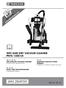 IAN WET AND DRY VACUUM CLEANER PNTS 1500 C4. WET AND DRY VACUUM CLEANER Translation of the original instructions