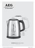 WATERKETTLE MODEL EWA 5110/5210 D GR NL F GB. ELX12789_Florence_WaterKettle_AEG_5lang.indd :25:14