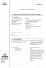 SAFETY DATA SHEET TETRALUX. 1. Identification of the substance /mixture and of the company/undertaking. 2. Hazards identification