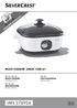 MULTI COOKER SMUK 1500 A1 MULTI COOKER ΠΟΛΥΜΑΓΕΙΡΑΣ. Οδηүίες χρήσης. Operating instructions MULTIKOCHER. Bedienungsanleitung IAN