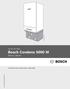 TD. Set de racordare. Bosch Condens 5000 W ZBR-65 ZBR-98. Instructiuni de montaj pentru specialişti (2010/05) RO
