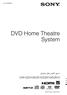 DVD Home Theatre System