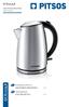 GCK1274X. ΗΛΕΚΤΡΙΚΌΣ ΒΡΑΣΤΉΡΑΣ electric kettle GCK1274X ΕΓΧΕΙΡΙΔΙΟ ΧΡΗΣΤΗ ΗΛΕΚΤΡΙΚΟΣ ΒΡΑΣΤΗΡΑΣ USER MANUAL ELECTRIC KETTLE