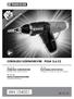 CORDLESS SCREWDRIVER PSSA 3.6 C3