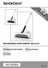 IAN RECHARGEABLE FLOOR SWEEPER SAB 4.8 A2 RECHARGEABLE FLOOR SWEEPER ΣΚΟΥΠΑ ΜΠΑΤΑΡΙΑΣ AKKU-BESEN. Operating instructions.