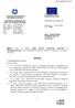 ΑΠΟΦΑΣΗ. 3. Τη µε αριθµ. πρωτ /ΕΥΣ1749/ Υπουργική Απόφαση Συστήµατος ιαχείρισης, όπως τροποποιήθηκε και ισχύει,