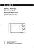 SMWO-20IN-WG. Μicrowave oven with grill Φούρνος μικροκυμάτων με γκριλ Микровълнова печка с грил GB GR BG