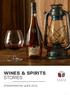 WINES & SPIRITS STORIES