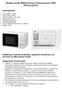 Royalty Line RL-MW20.6 Φνύξλνο Μηθξνθπκάησλ 700W Οδεγίεο ρξήζεο