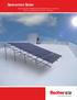 Samontec Solar Τεχνικό εγχειρίδιο χαλύβδινου θερµογαλβανισµένου συστήµατος στήριξης φωτοβολταϊκών για ειδικές κατασκευές