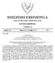 ΕΠΙΣΗΜΗ ΕΦΗΜΕΡΙΔΑ ΤΗΣ ΚΥΠΡΙΑΚΗΣ ΔΗΜΟΚΡΑΤΙΑΣ ΚΥΡΙΟ ΜΕΡΟΣ ΤΜΗΜΑ B. Αριθμός 5052 Παρασκευή, 10 Νοεμβρίου
