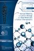 ANNUAL MEETING ON CANCER BIOLOGY AND NEW MOLECULES IN CANCER THERAPEUTICS. ΠΕΜΠΤΗ, 14 Δεκεμβρίου 2017