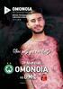 OMONOIA. Όλοι μαζί για τον Λοΐζο. 20 η Αγωνιστική 10 OMONOIA VS ΕΡΜΗΣ. AC Omonia Nicosia Επίσημο Πρόγραμμα Αγώνα Διαδικτυακή έκδοση