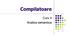 Compilatoare. Curs 4 Analiza semantica