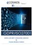 GDPR/ISO GDPR & SECURITY CONSULTING SERVICES By Cosmos Business Systems