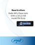 Manual de utilizare Radio MP3 Player auto 1DIN cu SD şi USB model PNI 8209