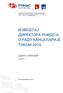 ИЗВЕШТАЈ ДИРЕКТОРА РНИДС-А О РАДУ КАНЦЕЛАРИЈЕ ТОКОМ 2015.