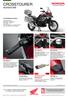 HONDA GENUINE ACCESSORIES PAGE 2 OF x.x L TOP BOX (ALU LOOK) 8L71-MGH-N1 35L & 39L PANNIER KIT (ALU LOOK) 8L7-MGH-N1 PANNIER / TOP BOX