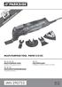 IAN MULTI-PURPOSE TOOL PMFW 310 D2 MULTI-PURPOSE TOOL ΠΟΛΥΕΡΓΑΛΕΙΟ MULTIFUNKTIONSWERKZEUG. Μετάφραση των αυθεντικών οδηγιών λειτουργίας