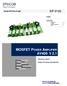 MOSFET POWER AMPLIFIER AV400 V 2.1