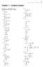 Chapter 1 Complex numbers