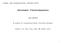 Stochastic Thermodynamics