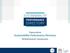 Παρουσίαση Sustainability Performance Directory. Μεθοδολογική Προσέγγιση