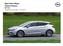 Opel Astra 5θυρο Τιμοκατάλογος. MY'18.5 Ημερομηνία Έκδοσης: 14/12/2017