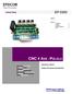 EPSICOM CNC 4 AXE - POLOLU EP Ready Prototyping. Cuprins. Idei pentru afaceri. Hobby & Proiecte Educationale