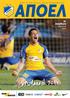 APOEL FC ΤΗΕ OFFICIAL MATCH PROGRAMME # 41. Ανόρθωση :00. #LetsMakeHi6tory