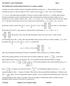 The Student s t and F Distributions Page 1