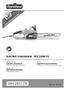IAN ELECTRIC CHAINSAW FKS 2200 F3. ELECTRIC CHAINSAW Translation of the original instructions