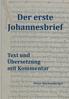 Der erste Johannesbrief