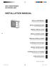 INSTALLATION MANUAL AIR CONDITIONER OUTDOOR UNIT INSTALLATION MANUAL. INSTALLATIONSANLEITUNG Nur für autorisiertes Personal.