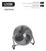 L18VFSS10E. Instruction Manual 45.7cm/18 High Power Floor Fan. Εγχειρίδιο Οδηγιών Επιδαπεδιος Ανεμιστηρας 45.7 Εκατοστομετρο