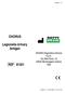 FR/GK/EN 1/14 CHORUS. Legionella Urinary Antigen. DIESSE Diagnostica Senese S.p.A. Via delle Rose, Monteriggioni (Siena) Italy REF 81301