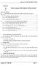 II.1 TRỊ SỐ ỨNG SUẤT TRONG CỐT THÉP và BÊ TÔNG (TCXDVN 356:2005) II.1.3 Trị số ứng suất trong bê tông ( σ. σ... 7 σ...