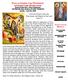 Nativity of Saint John the Forerunner and Baptist of the Lord June 24. Parish Council Members