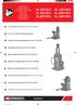 Crics bouteilles hydrauliques 2t, 5t, 8t, 12t, 20t, 30t. 2t, 5t, 8t, 12t, 20t, 30t Hydraulic bottle jacks